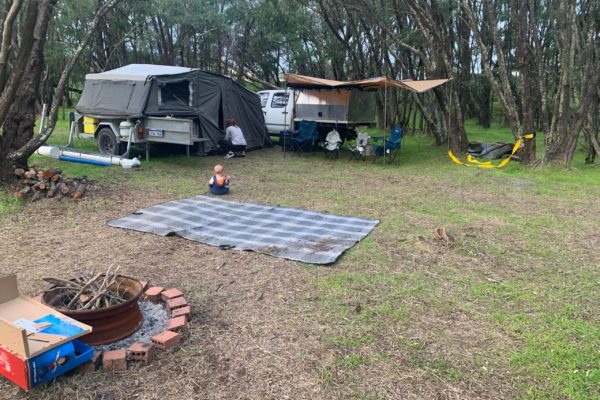 Perron Estate - Bunbury Camping Setup